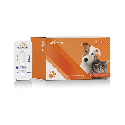 Thiết bị kiểm tra kháng nguyên vi rút Canine Distemper